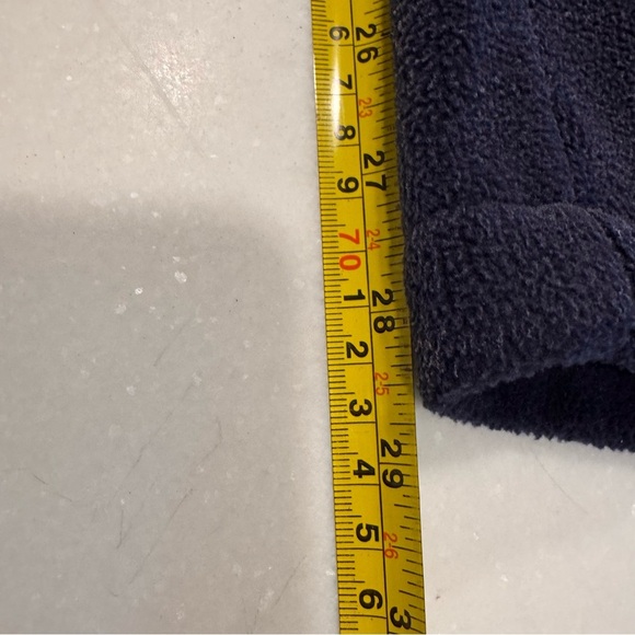 Yeezy Gap Polar Fleece Joggers Wide Leg Zip Ankle Navy Blue  Sz XL NWT - Picture 7 of 13